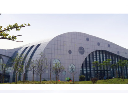 吴江会议中心外景网架工程